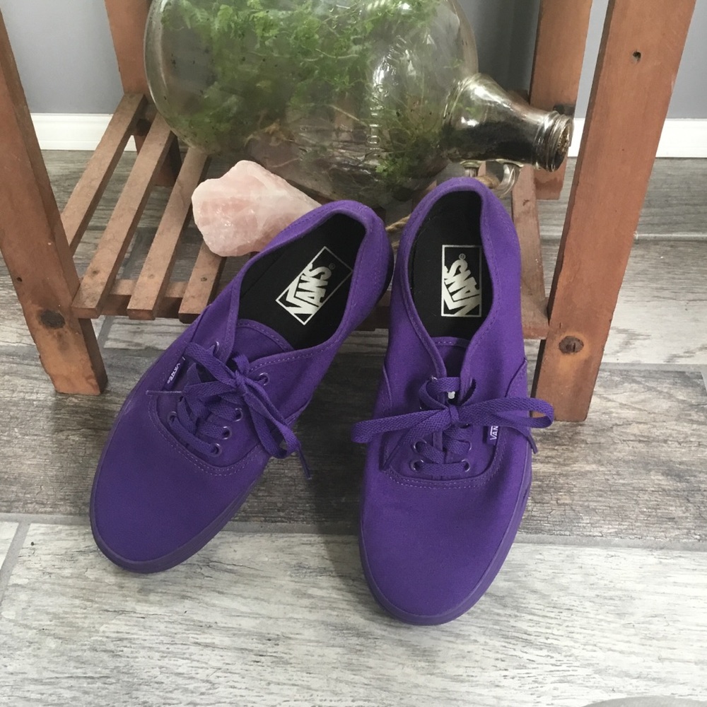 Limited edition Journeys Vans Purple size us 9